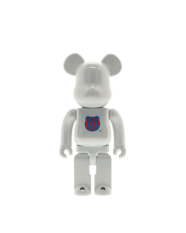 Medicom 400% 1st Model White Chrome Be@rbrick Multicolor