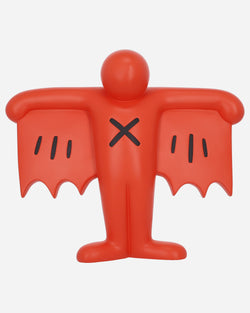 Medicom Keith Haring Flying Devil Statue Red