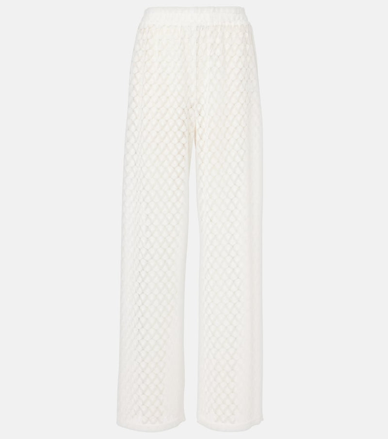 Melissa Odabash Adi high-rise palazzo pants