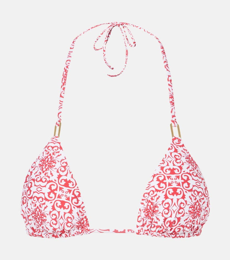 Melissa Odabash Cancun floral bikini top