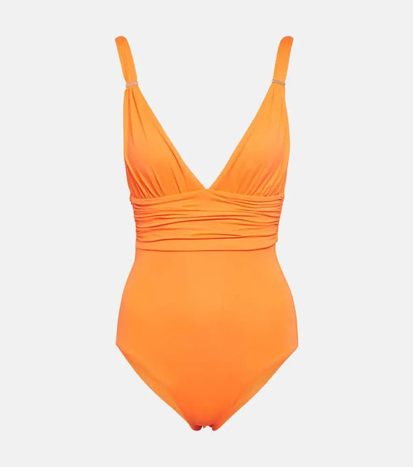 Melissa Odabash Panarea ruched swimsuit | LYBSTORE