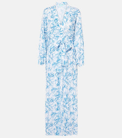 Melissa Odabash Rachel printed maxi dress