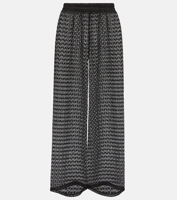 Melissa Odabash Sienna crochet wide-leg pants | LYBSTORE