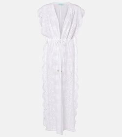 Melissa Odabash Talitha broderie anglaise cotton beach dress