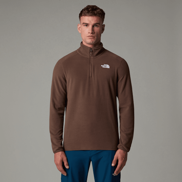 The North Face  Glacier / Zip Fleece Smokey Brown