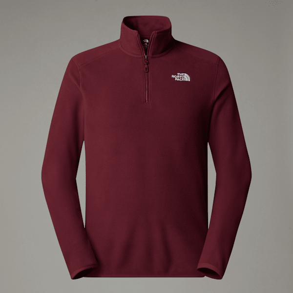 The North Face  100 Glacier 1/4 Zip Fleece Alpine Plum