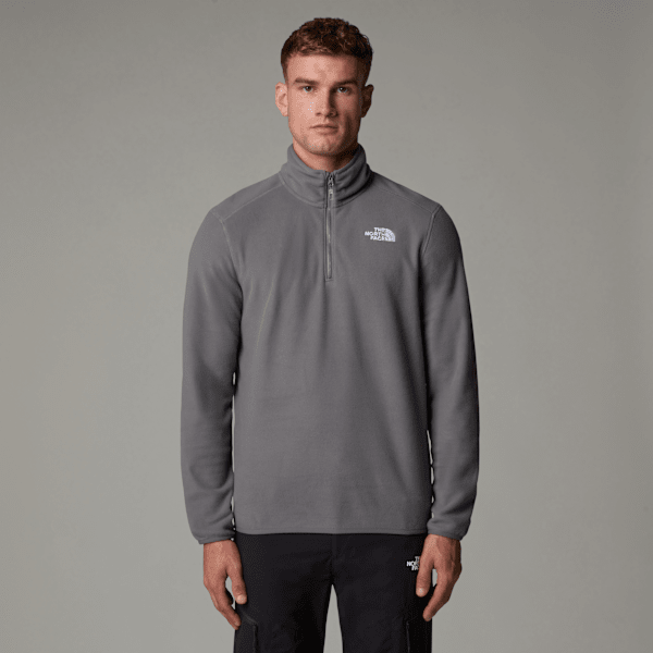 The North Face  100 Glacier 1/4 Zip Fleece Smoked Pearl