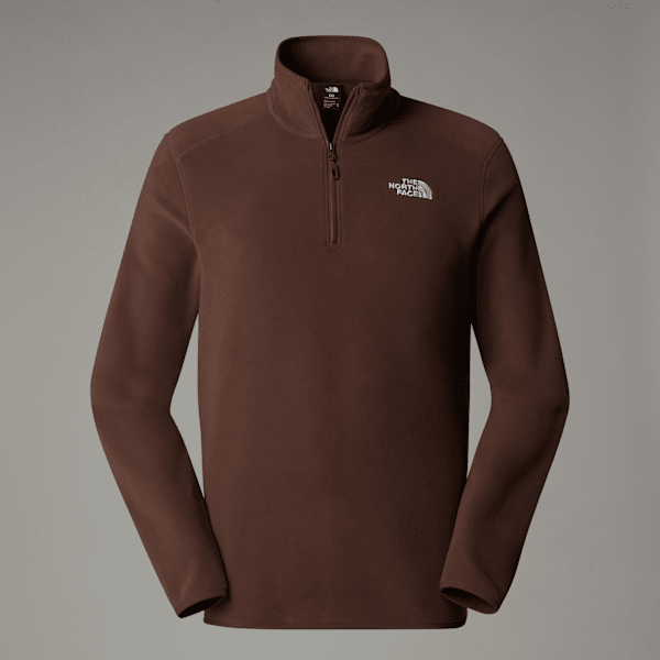 The North Face  100 Glacier 1/4 Zip Fleece Smokey Brown