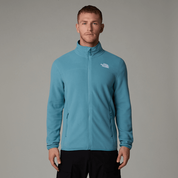 The North Face  100 Glacier Full-zip Fleece Algae Blue