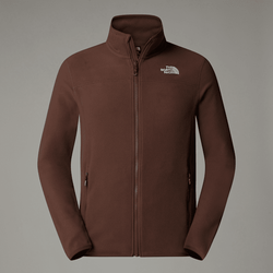 The North Face Men's 100 Glacier Full-zip Fleece Smokey Brown 