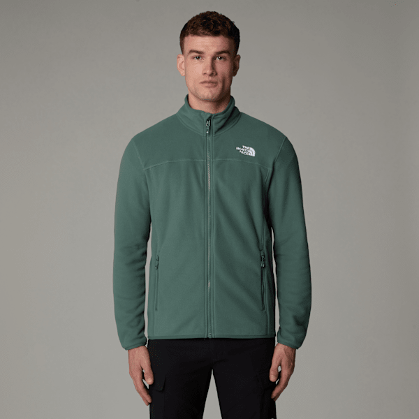 The North Face  100 Glacier Full-zip Fleece Duck Green