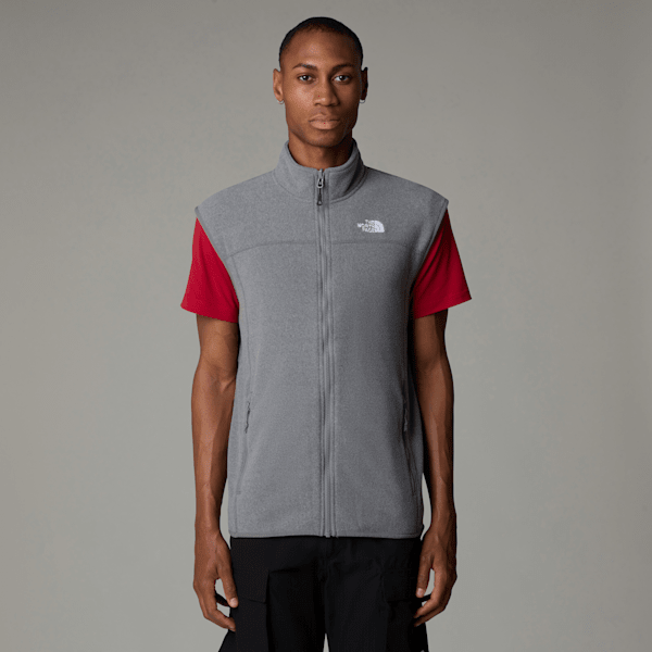 The North Face  100 Glacier Gilet Tnf  Grey Heather