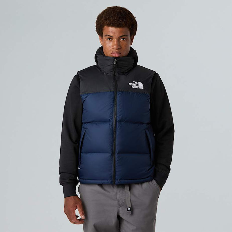 The North Face 1996 Retro Nuptse Gilet Summit Navy-tnf Black-recycled Down male