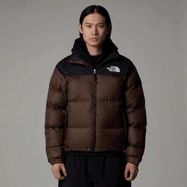 The North Face Men’s 1996 Retro Nuptse Jacket Smokey Brown-tnf Black | LYBSTORE