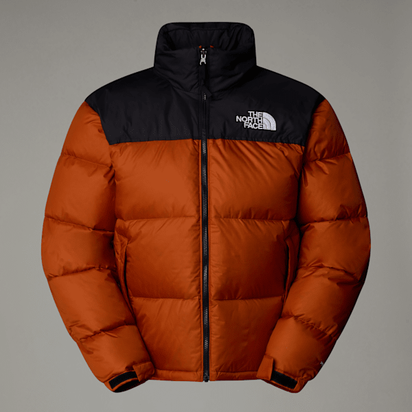 The North Face Men’s 1996 Retro Nuptse Jacket Earthen Copper-tnf Black