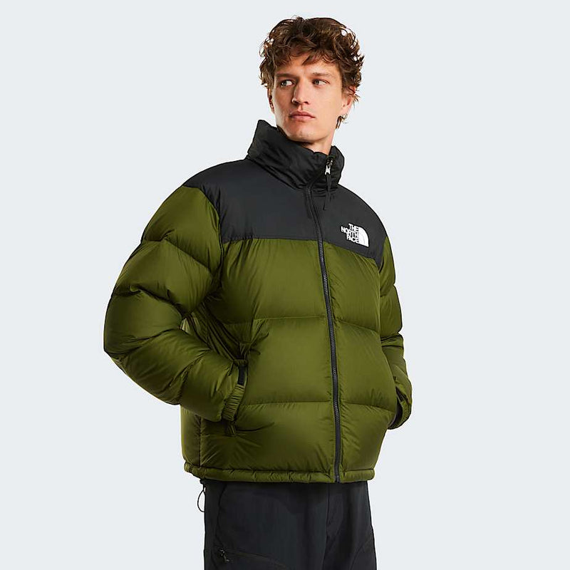The North Face ’s 1996 Retro Nuptse Jacket Woodland Green tnf Black