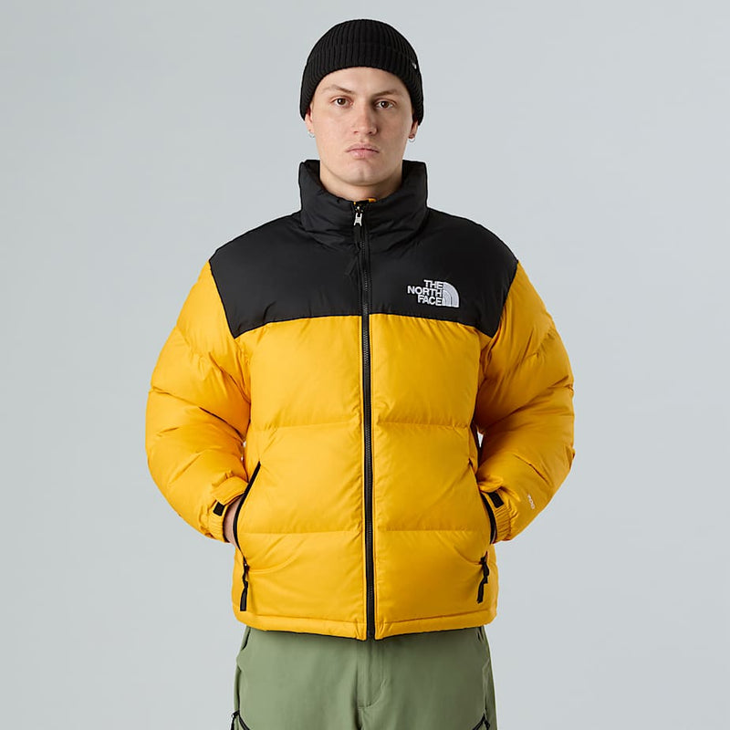 The North Face 1996 Retro Nuptse Jacket Summit Gold-tnf Black-recycled Down male