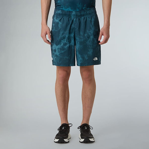 The North Face 24/7 7'' Printed Shorts Deep Cypress Light Refractions Print Size male