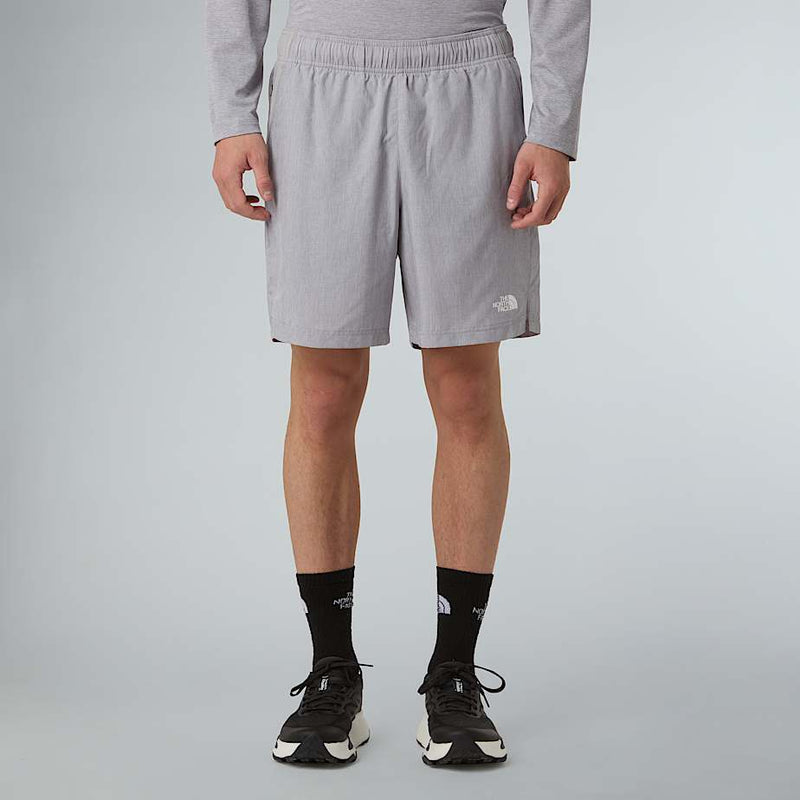 The North Face 24/7 7" Shorts Tnf Pale Grey Heather Size male