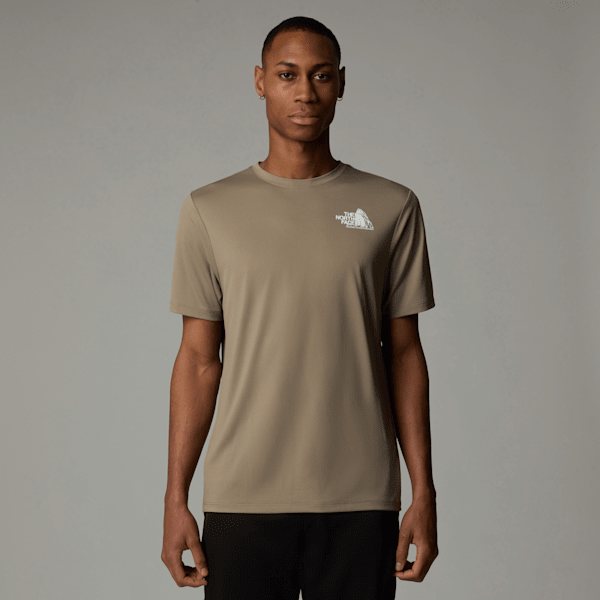 The North Face Men's 24/7 Graphic T-shirt Cavern Grey | LYBSTORE