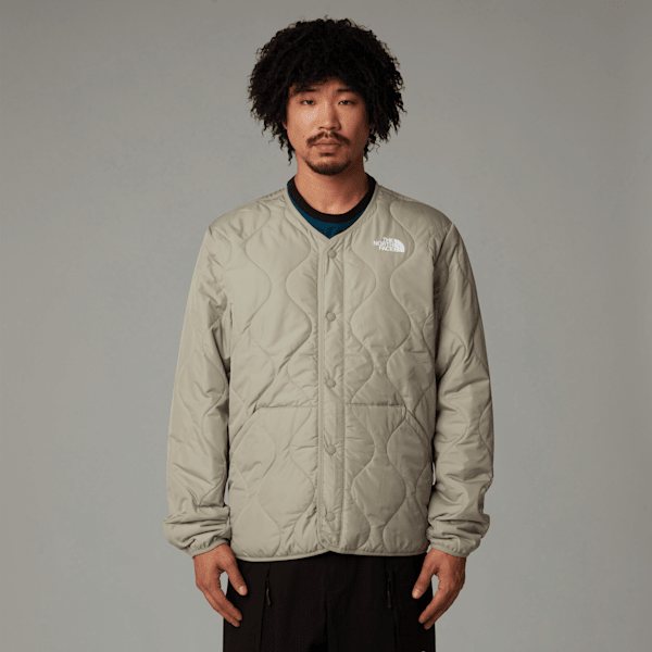 The North Face Men’s Ampato Quilted Jacket Clay Grey 