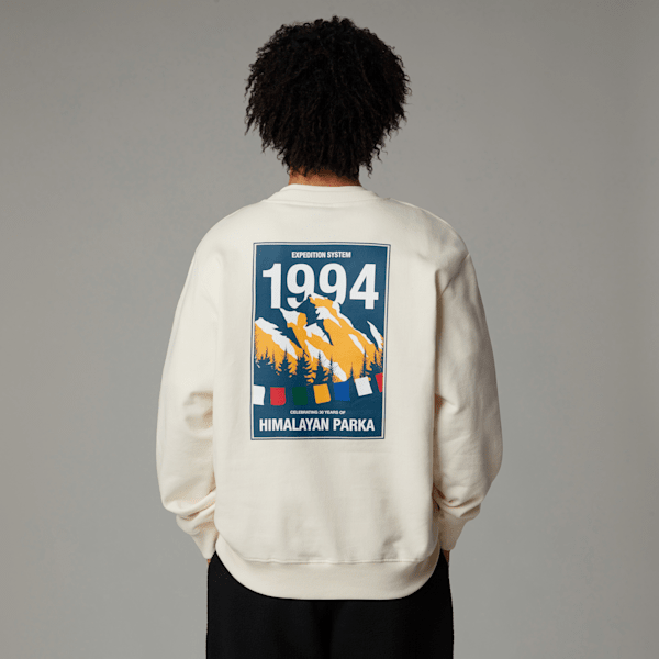 The North Face Men's Anniversary Sweatshirt White Dune 