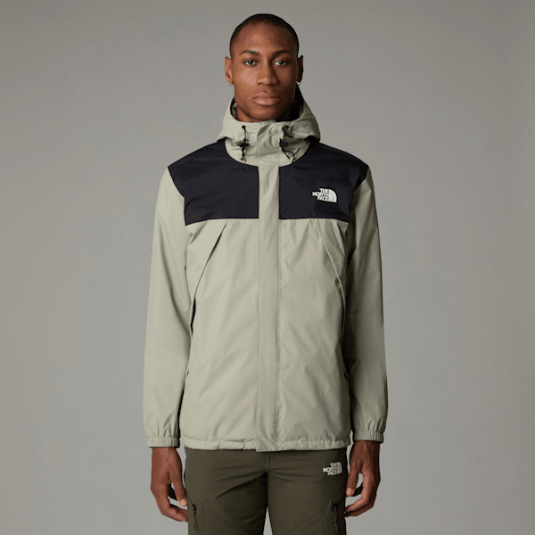 The North Face Men's Antora Jacket Clay Grey-tnf Black 