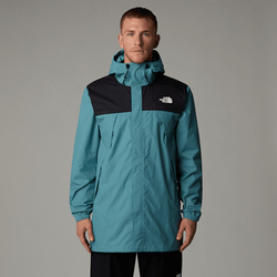 The North Face Men's Antora Parka Algae Blue-tnf Black