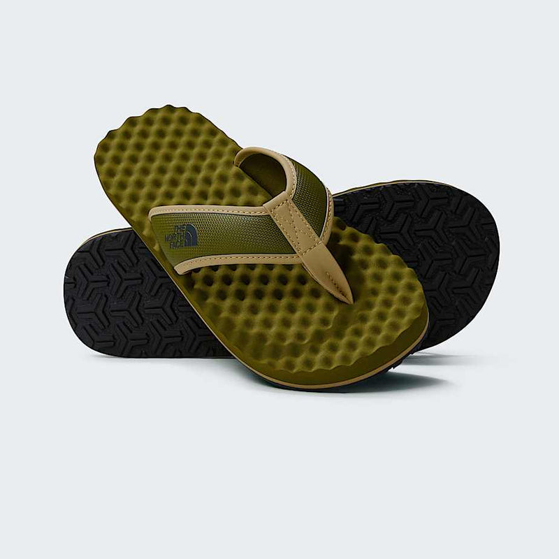 The North Face Base Camp Ii Flip-flops Forest Olive-black Curr