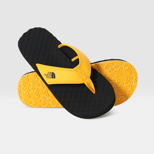 The North Face Men’s Base Camp Ii Flip-flops Summit Gold-tnf Black  10