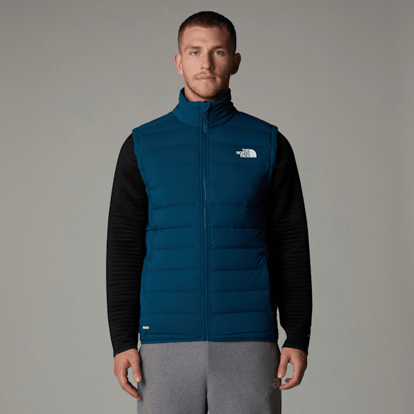 The North Face Men’s Belleview Stretch Down Gilet Midnight Petrol-npf