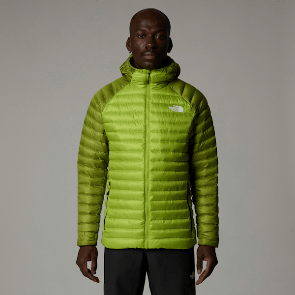 The North Face Men’s Bettaforca Hooded Down Jacket Meadow Grass-oak Green