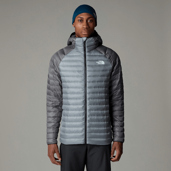 The North Face Men’s Bettaforca Hooded Down Jacket Monument Grey-smoked Pearl-npf | LYBSTORE