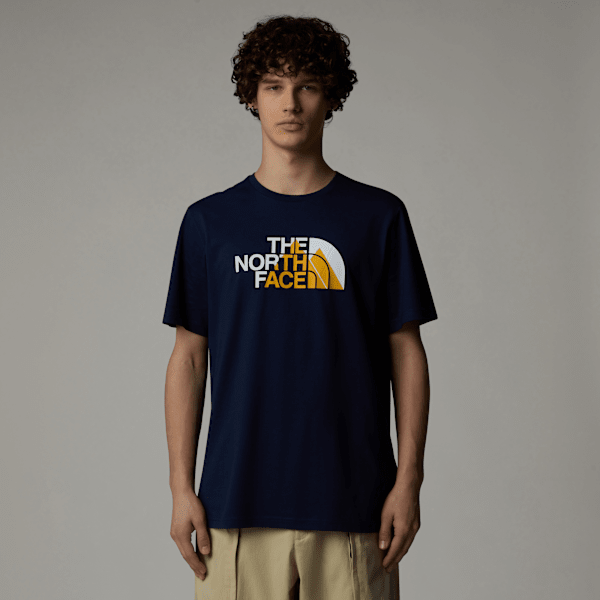 The North Face Men’s Biner Graphic 1 T-shirt Summit Navy