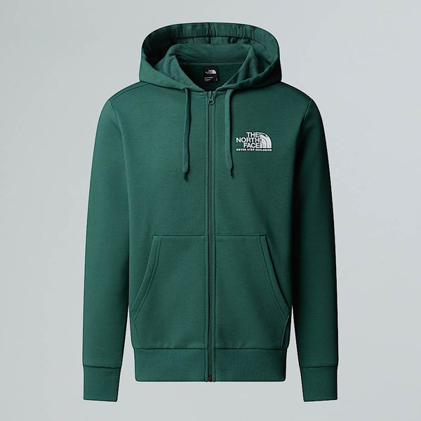 The North Face Blanca Peak Full-zip Hoodie Pine Forest male