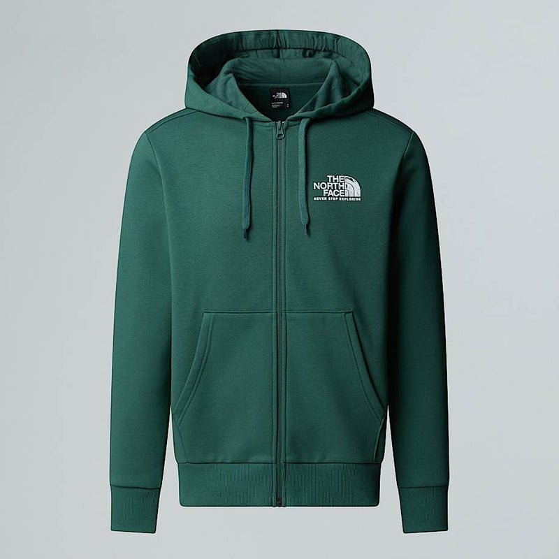 The North Face Blanca Peak Full-zip Hoodie Pine Forest male