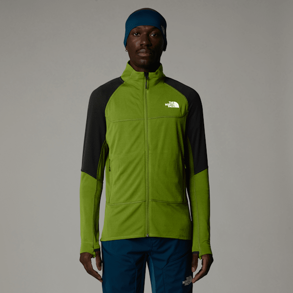 The North Face Men’s Bolt Polartec® Power Grid™ Jacket Oak Green-tnf Black 