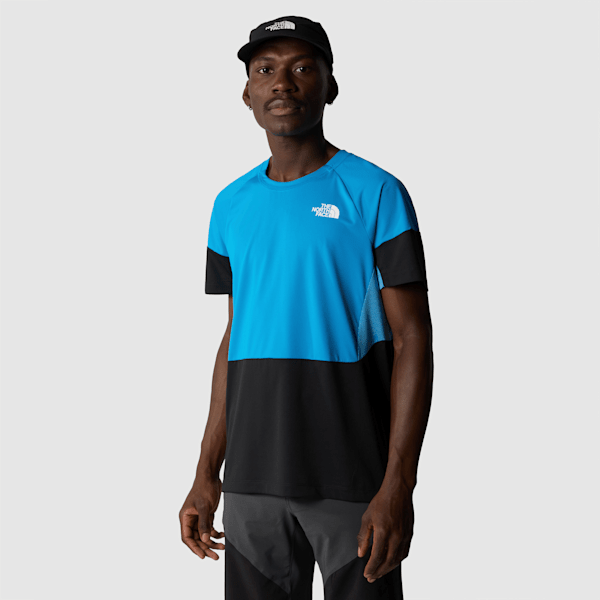 The North Face Men’s Bolt Tech T-shirt Skyline Blue-tnf Black