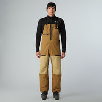 The North Face Ceptor Bib Trousers Utility Brown khaki Stone Size