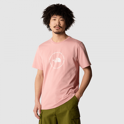 The North Face Men's Circle Logo T-shirt Rose Tan-white Dune | LYBSTORE