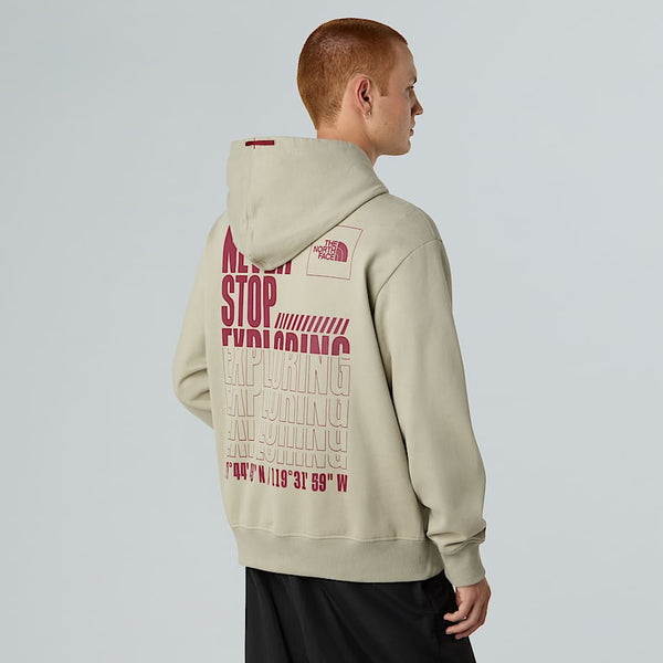 The North Face Coordinates Hoodie Clay Grey male