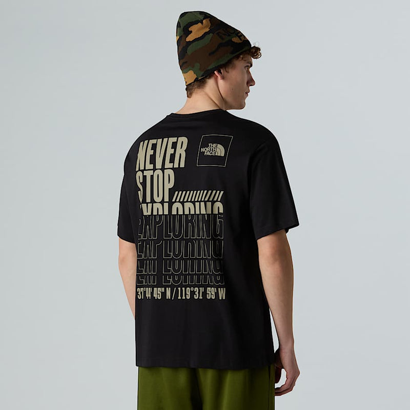 The North Face Coordinates T-shirt Tnf Black male