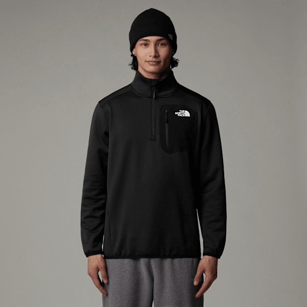 The North Face  Crest 1/4 Zip Fleece Tnf Black