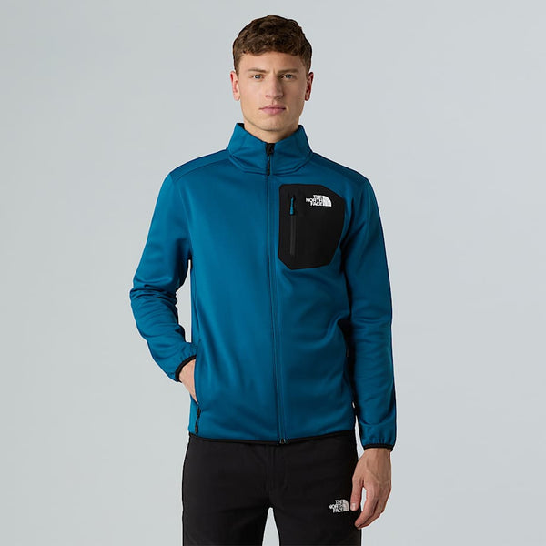The North Face Crest Full-zip Fleece Mineral Ink-tnf Black male