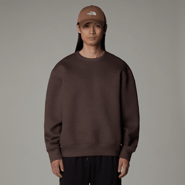 The North Face  Crew Neck Sweatshirt Smokey Brown Heather