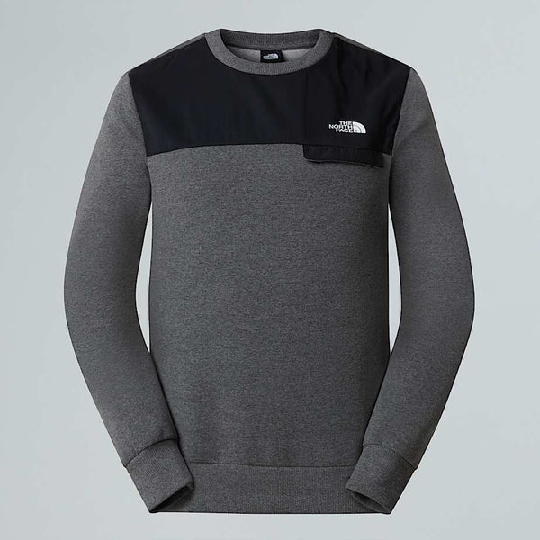 The North Face Crew Neck Sweatshirt Tnf Medium Grey Heather male
