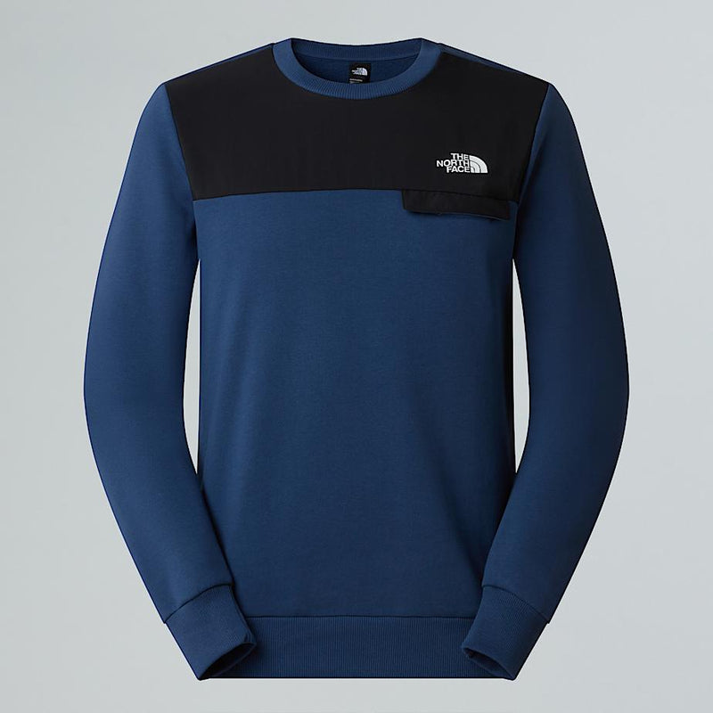 The North Face Crew Neck Sweatshirt Shady Blue tnf Black