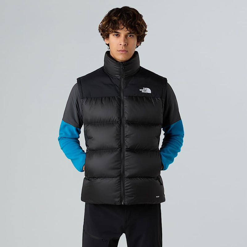 The North Face Diablo Down 2.0 Gilet Tnf Black Heather-tnf Black-recycled Down male
