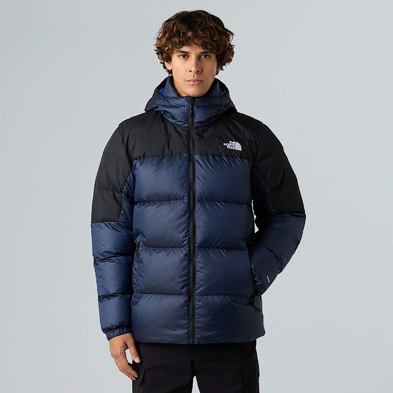 The North Face Diablo Down 2.0 Hooded Jacket Estate Blue Black Heather tnf recycled Recy