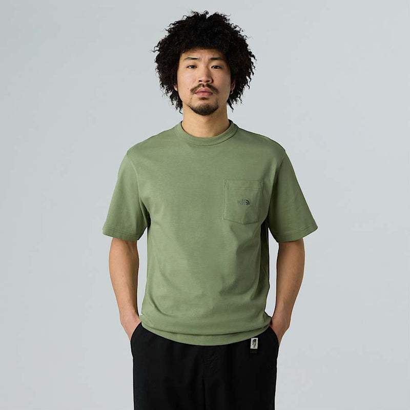 The North Face Dome Relaxed Pocket T-shirt Bark Mist male